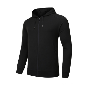 High Quality Custom Casual Jogging Tracksuit Sweatshirts Men's Full Zip Up Hoodies Jackets